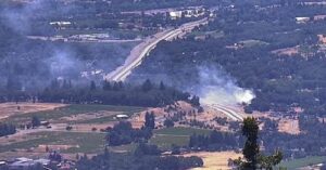 Redwood Valley Fire – Deputies Evacuating Residents as Fire Spreads in Redwood Valley